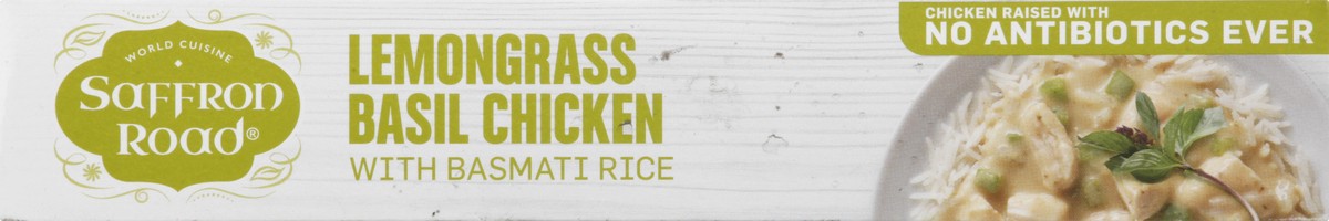slide 6 of 14, Saffron Road With Basmati Rice Lemongrass Basil Chicken 10 oz, 10 oz