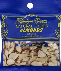 Flanigan Farms Almonds 2 oz