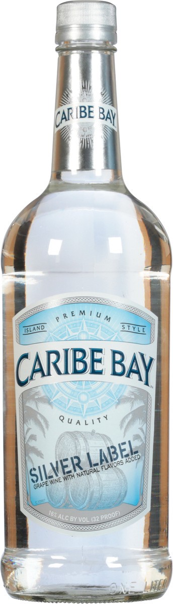 slide 9 of 11, Caribe Bay Silver Label Wine, 1 liter