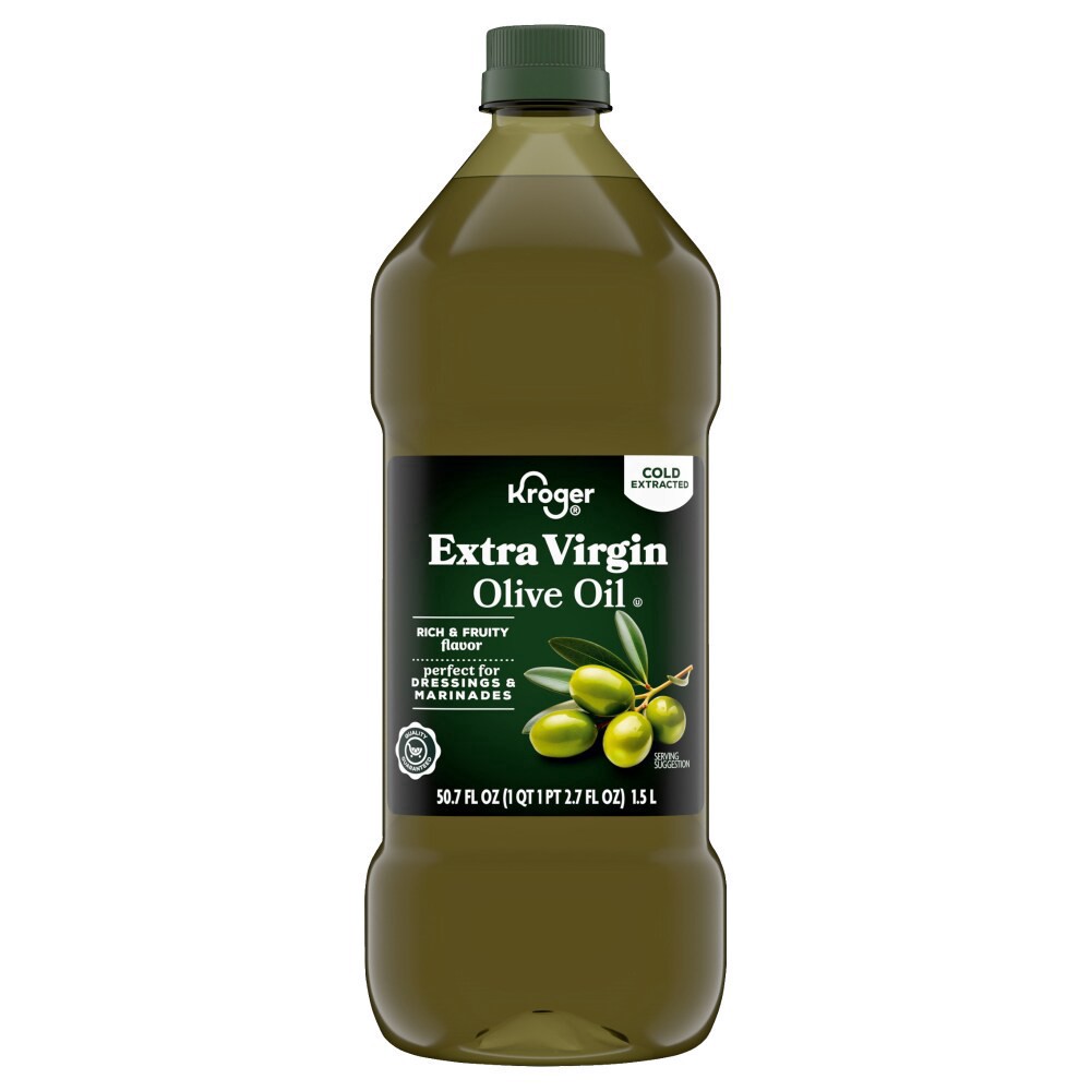 slide 2 of 4, Kroger® Cold Extracted Extra Virgin Olive Oil, 50.7 fl oz