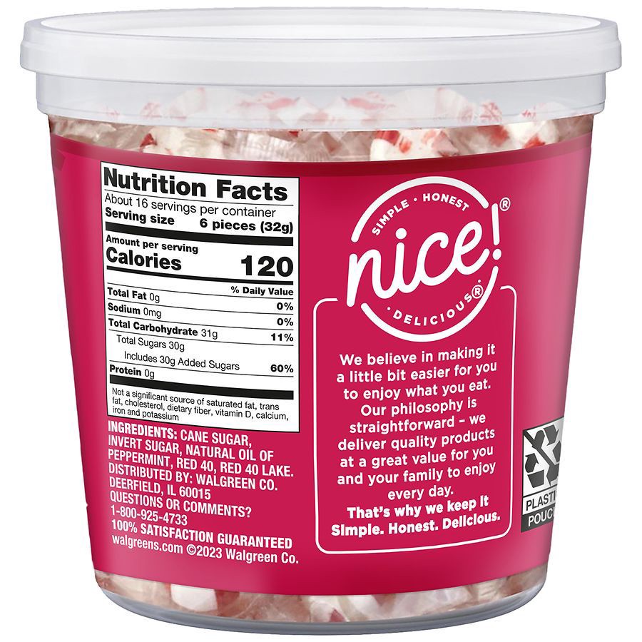 slide 5 of 5, Nice! Soft Peppermint Puffs, 18 oz