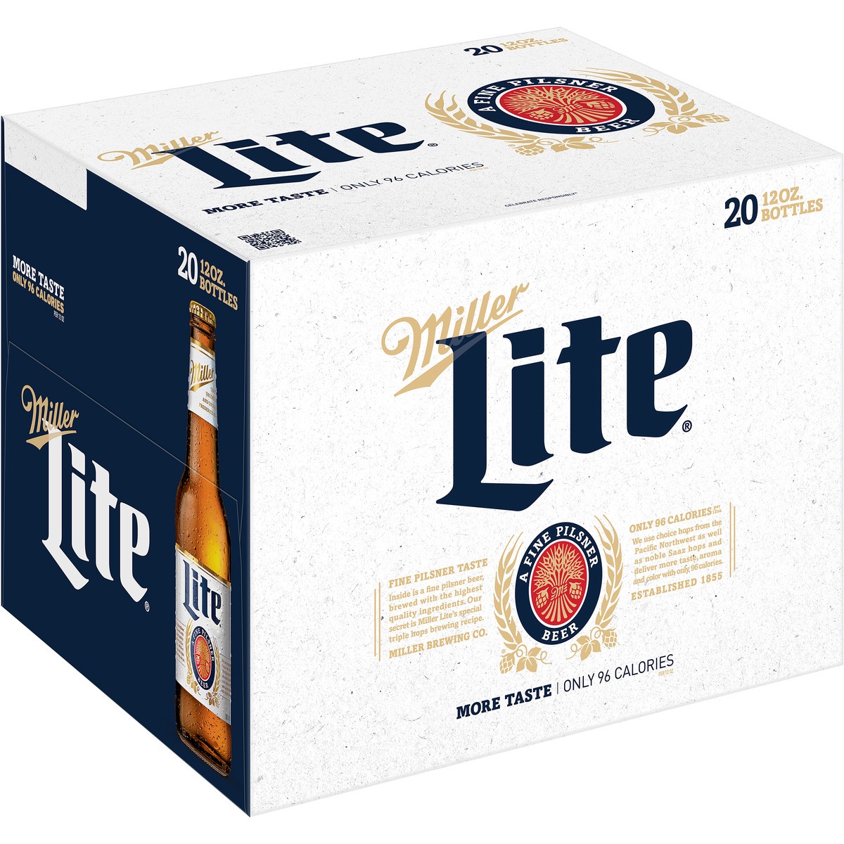 slide 1 of 29, Miller Lite, 20 ct; 12 oz