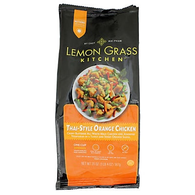 slide 1 of 1, Lemon Grass Kitchen Thai Style Orange Chicken, 20 oz