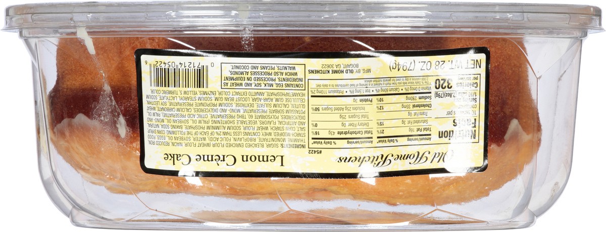 slide 6 of 9, Old Home Kitchens Lemon Creme Cake 28 oz, 28 oz