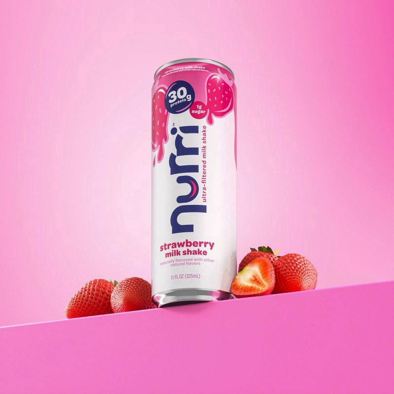 slide 2 of 7, Nurri Ultra-Filtered Strawberry Milk Shake - 11 fl oz, 11 fl oz
