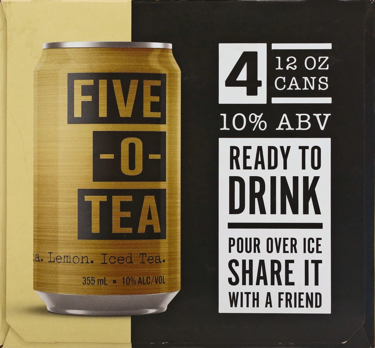 slide 4 of 8, 503 Distilling Five-o-Tea Cocktails 4 ea, 4 ct