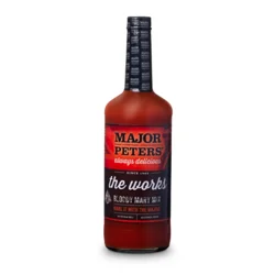 Major Peters The Works Bloody Mary Mix 32 Oz