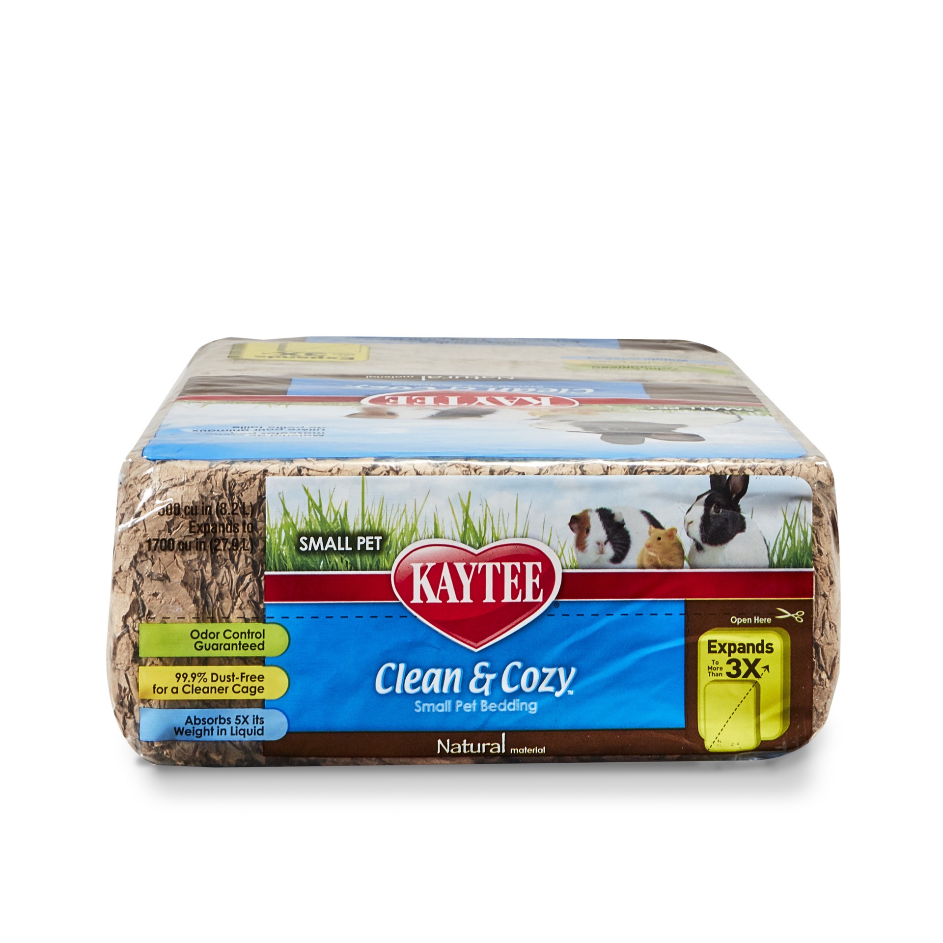 slide 5 of 5, Kaytee Pet Specialty Kaytee Clean & Cozy Natural Small Animal Pet Bedding 24.6 Liters, 1 ct