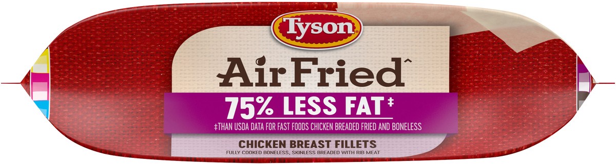 slide 3 of 5, Tyson Air Fried Chicken Fillets - Frozen - 20oz, 20 oz
