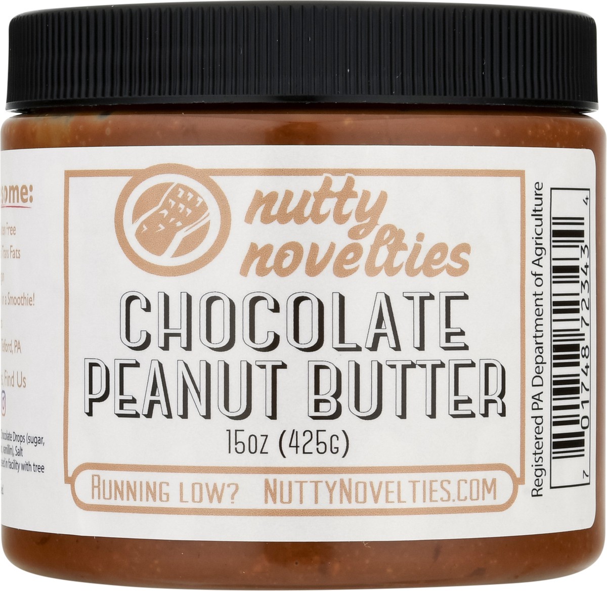 slide 4 of 9, Nutty Novelties Peanut Butter - 15 oz, 15 oz