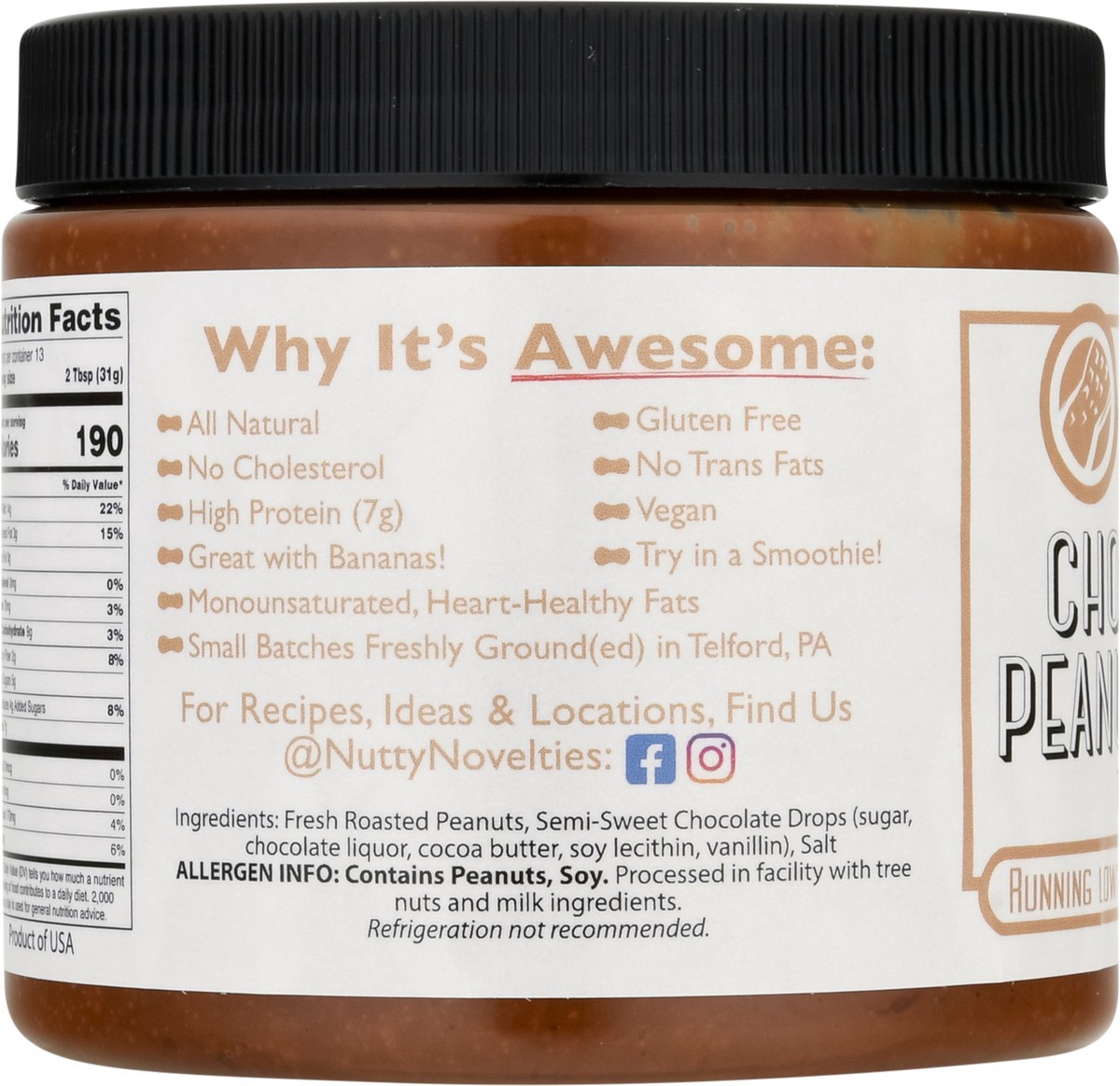 slide 8 of 9, Nutty Novelties Peanut Butter - 15 oz, 15 oz