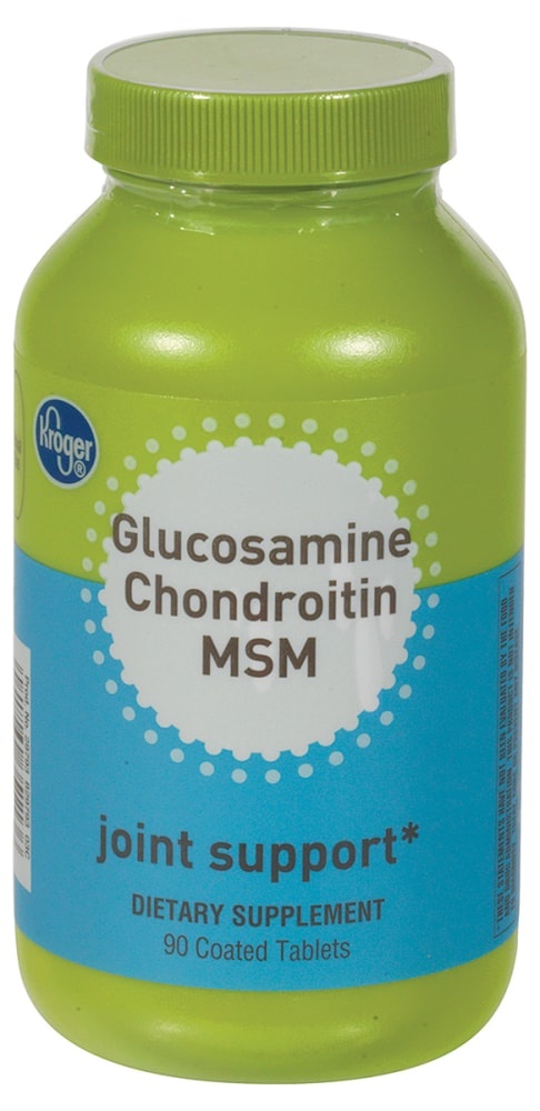 slide 1 of 1, Kroger Glucosamine Chondroitin MSM Complex, 90 ct
