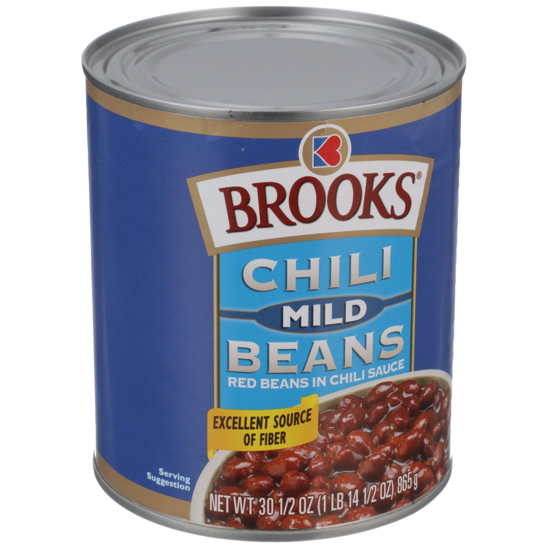 slide 5 of 5, Brooks Mild Chili Beans 30.5 oz, 30.5 oz