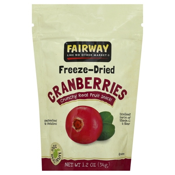 slide 1 of 1, Fairway Freeze Dried Cranberry, 1.2 oz