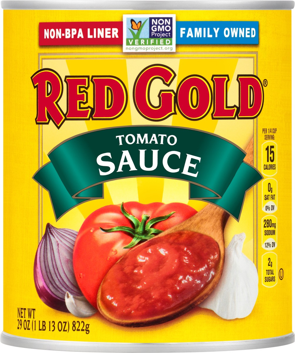 slide 1 of 7, Red Gold Tomato Sauce 29 oz, 29 oz