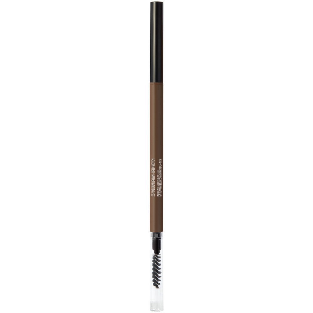 slide 41 of 119, Maybelline Express Brow Ultra Slim Eyebrow Pencil - Medium Brown - 0.003oz, 0.003 oz