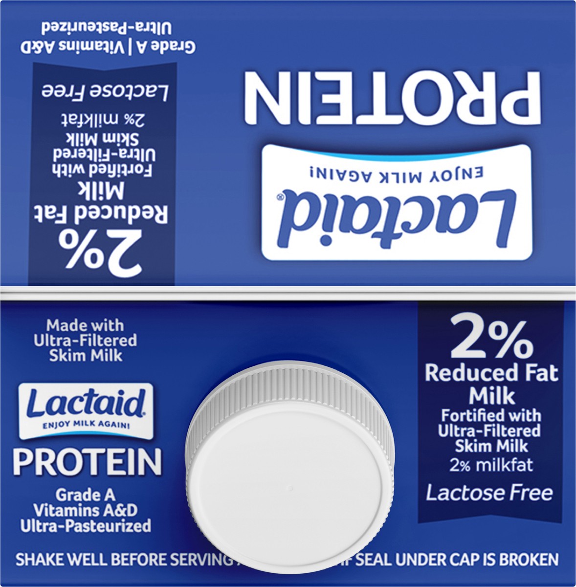 slide 9 of 9, Lactaid Protein 2% Reduced Fat Milk, 52 oz, 52 oz