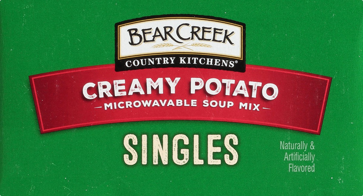 slide 6 of 9, Bear Creek Country Kitchens Creamy Potato Microwavable Singles Soup Mix, 6 ct; 1.27 oz