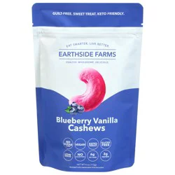 Earthside Farms Blueberry Vanilla Cashews 4 oz