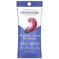 Earthside Farms Cashews Bluebrry Vanilla