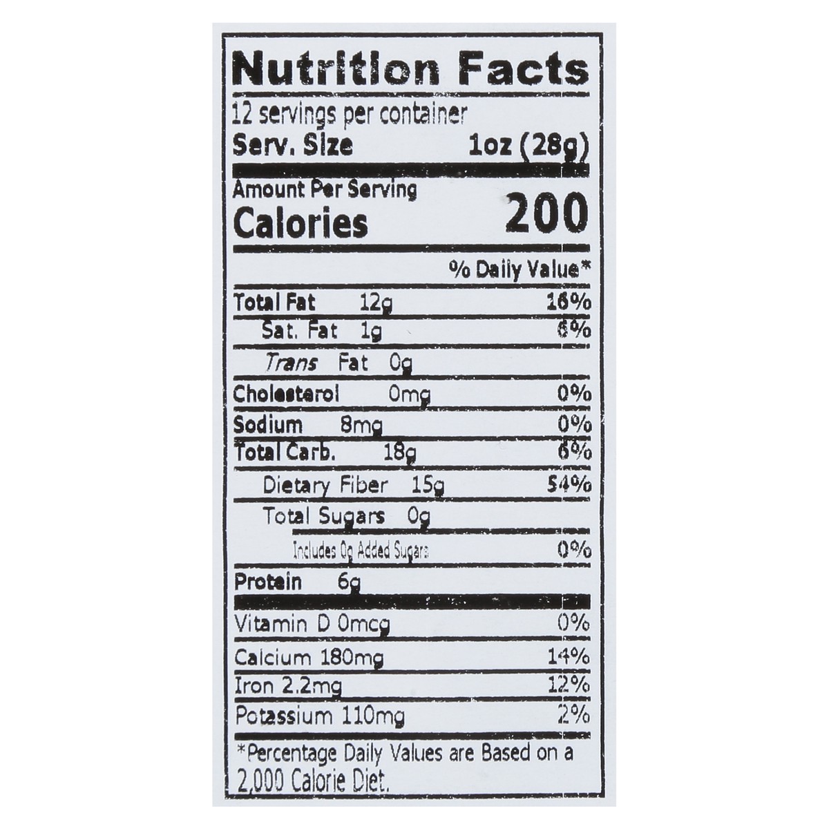 slide 11 of 13, JLM Manufacturing Dark Chia Seeds 12 oz, 12 oz