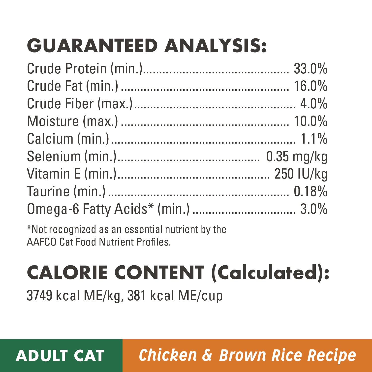 slide 2 of 5, Nutro Wholesome Essentials Adult 1+ Years Chicken & Brown Rice Recipe Cat Food 5 lb, 5 lb