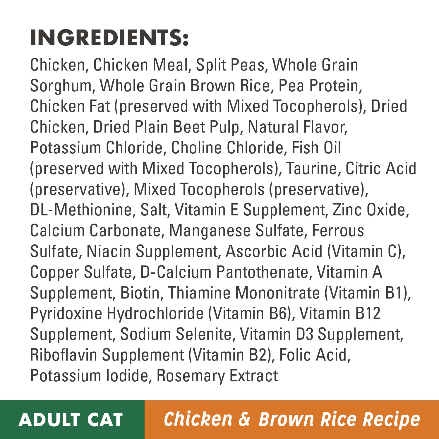 slide 3 of 5, Nutro Wholesome Essentials Adult 1+ Years Chicken & Brown Rice Recipe Cat Food 5 lb, 5 lb
