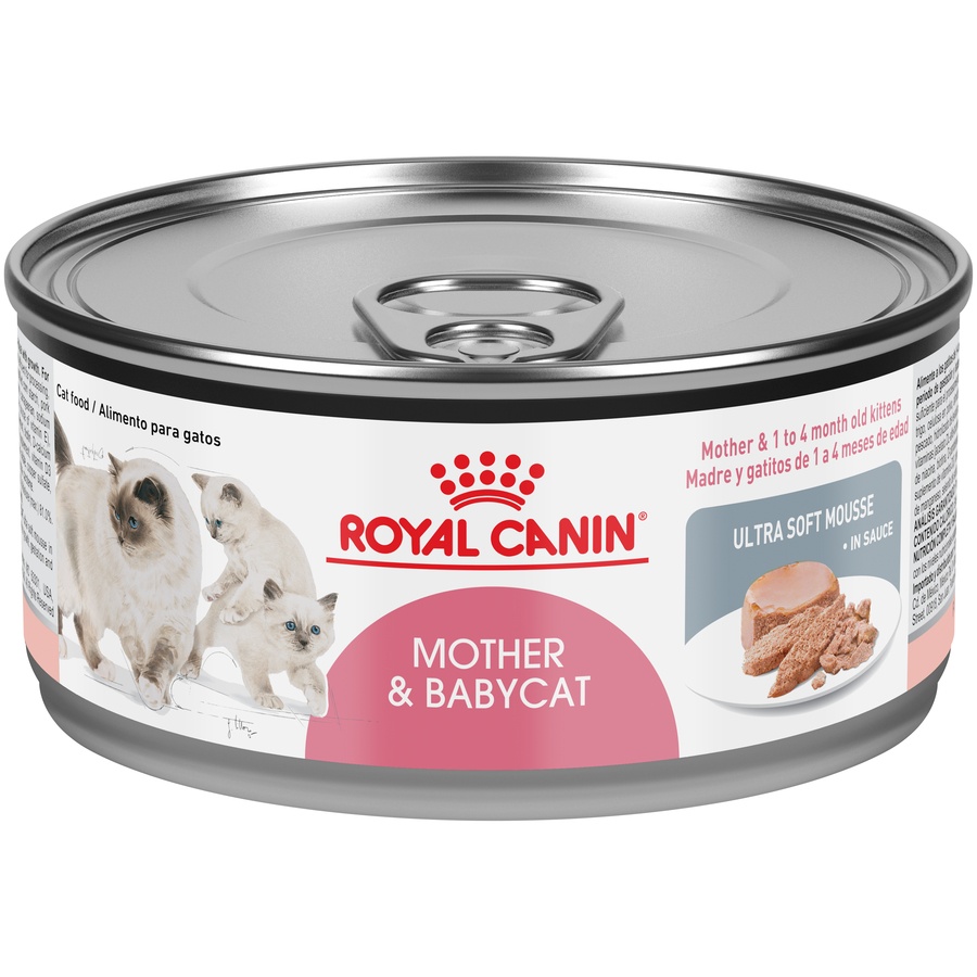 slide 1 of 7, Royal Canin Feline Health Nutrition Baby Cat Instinctive Loaf in Sauce Canned Kitten Food, 5.8 oz