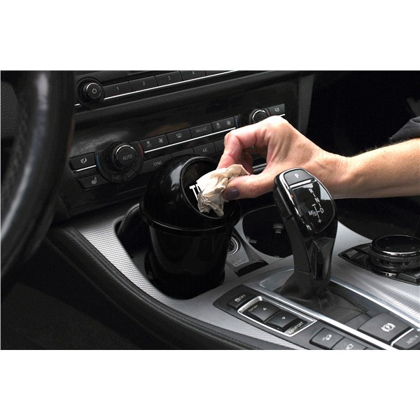 slide 14 of 17, Kolorae Cup Holder Waste Can, 1 ct