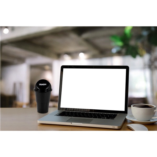 slide 5 of 17, Kolorae Cup Holder Waste Can, 1 ct