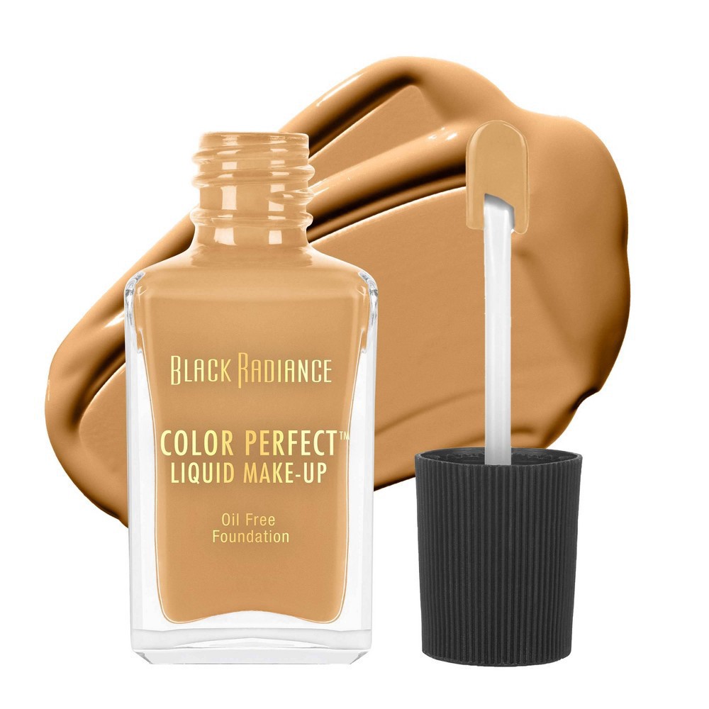 slide 5 of 6, Black Radiance Color Perfect Butter Scotch 8411 Oil Free Liquid Make-Up 1 oz, 1 oz