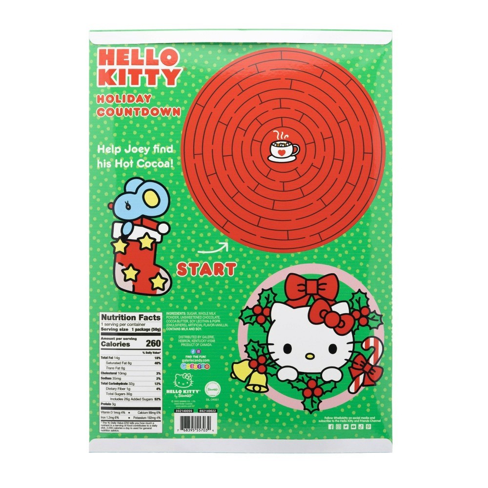 slide 4 of 4, Galerie Hello Kitty Advent Calendar, 5.35 oz