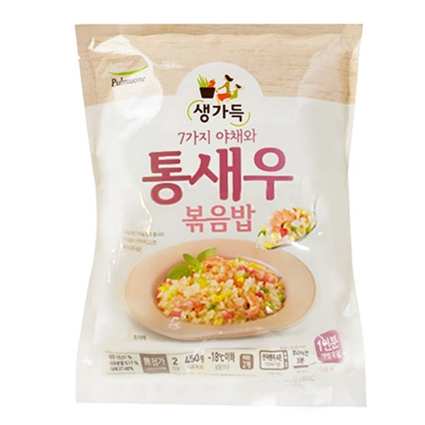 slide 1 of 1, Pulmuone Pmo Fried Shrimp Rice, 15.9 oz