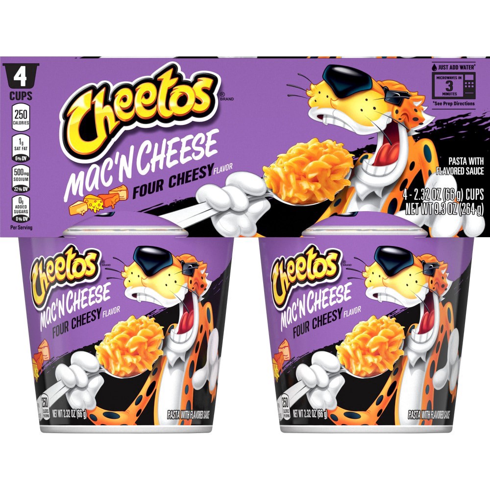 slide 2 of 11, Cheetos Mac'N Cheese, 4 ct