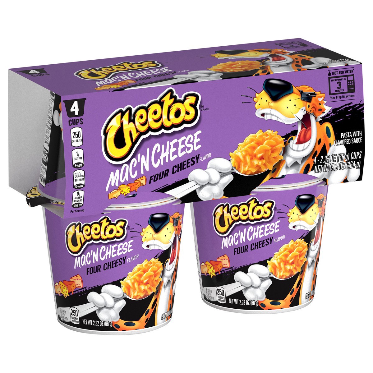 slide 4 of 11, Cheetos Mac'N Cheese, 4 ct