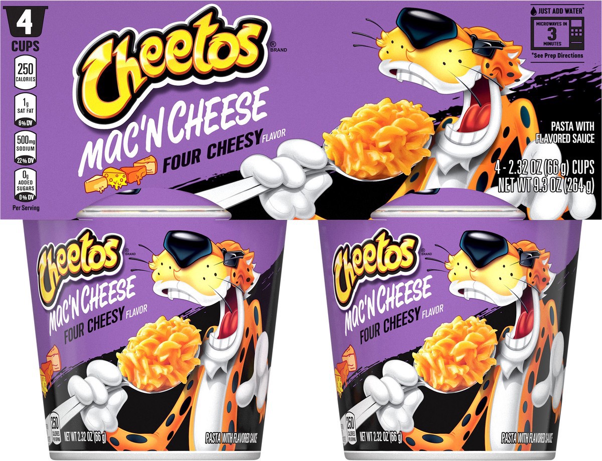 slide 8 of 11, Cheetos Mac'N Cheese, 4 ct