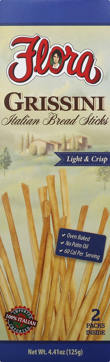 slide 1 of 13, Flora Light & Crisp Grissini 2 ea, 2 ct
