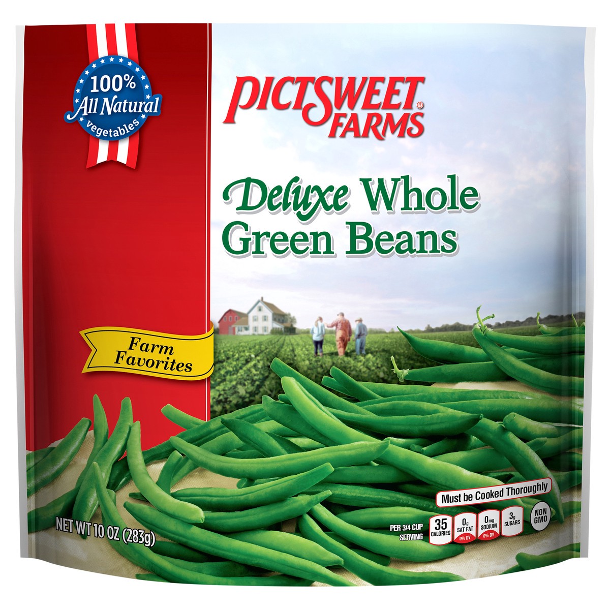 slide 1 of 3, PictSweet Green Beans, 10 oz