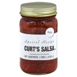 Curt's Special Recipe Hot Salsa 1 pint