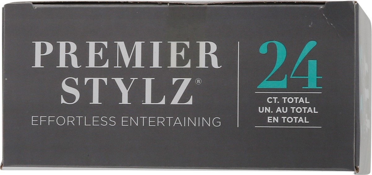 slide 4 of 9, Premier Stylz White Plastic Cutlery 24 - 1 ea, 1 ct