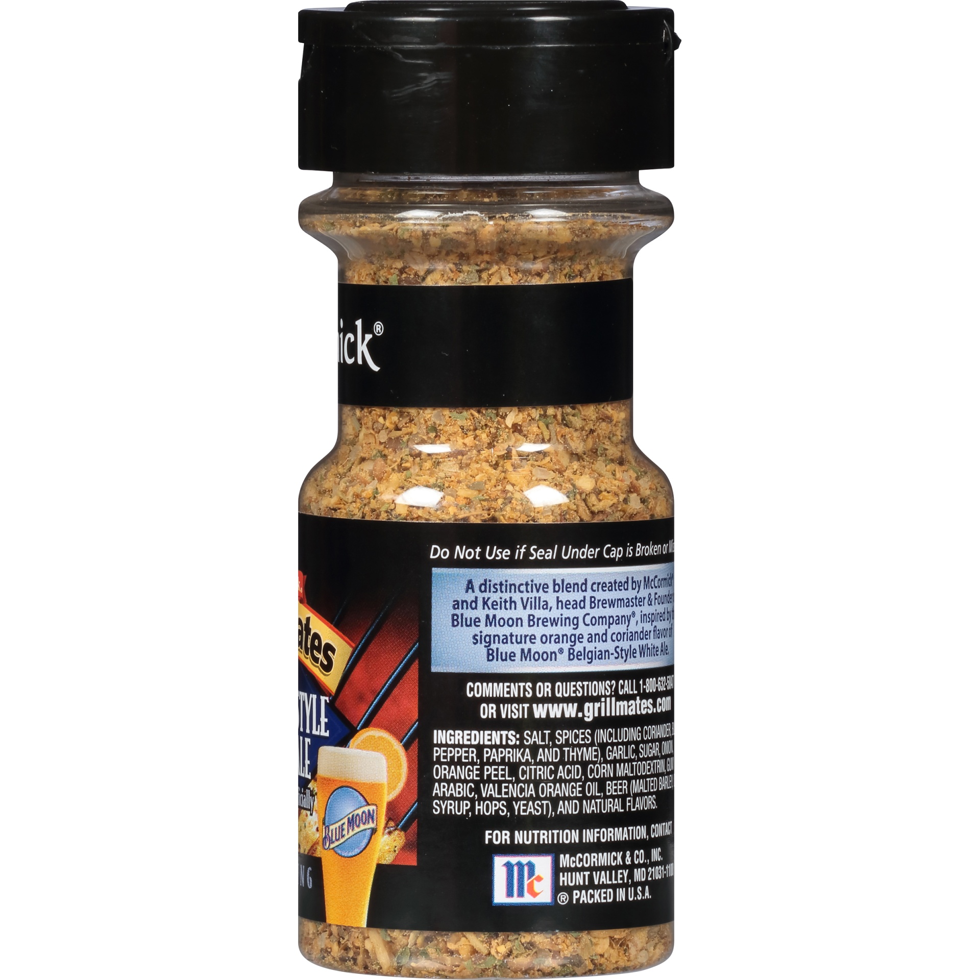 McCormick Grill Mates BelgianStyle White Ale Seasoning