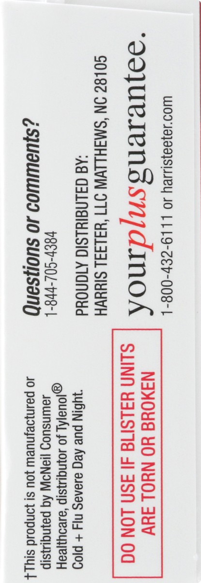 slide 4 of 12, Harris Teeter Cold + Flu Severe Day/Night, 24 ct