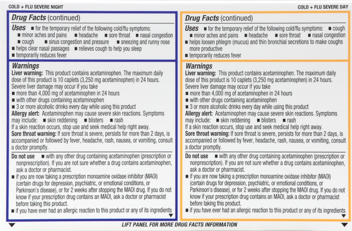 slide 11 of 12, Harris Teeter Cold + Flu Severe Day/Night, 24 ct