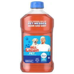 Mr. Clean Pet Multi-Surface Cleaner with Febreze, Odor Defense, 45 fl oz