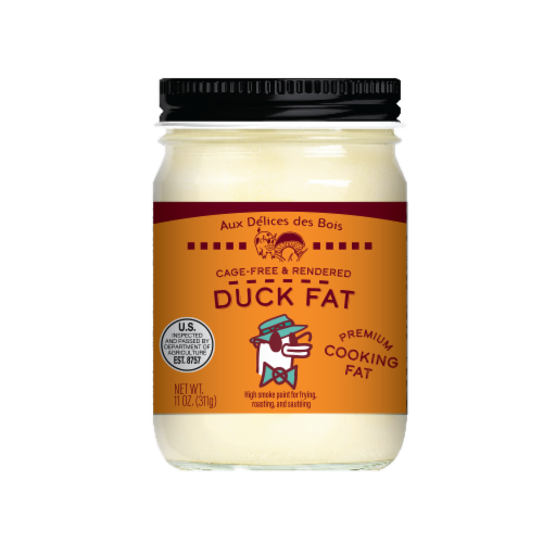 slide 1 of 1, Aux Delices Des Bois Duck Fat Jar Cage Free Premium - 11 Oz, 11 oz