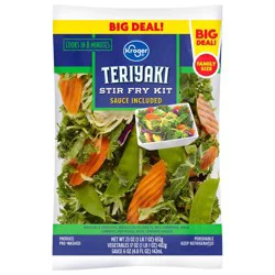 Kroger Teriyaki Stir Fry Kit Family Size