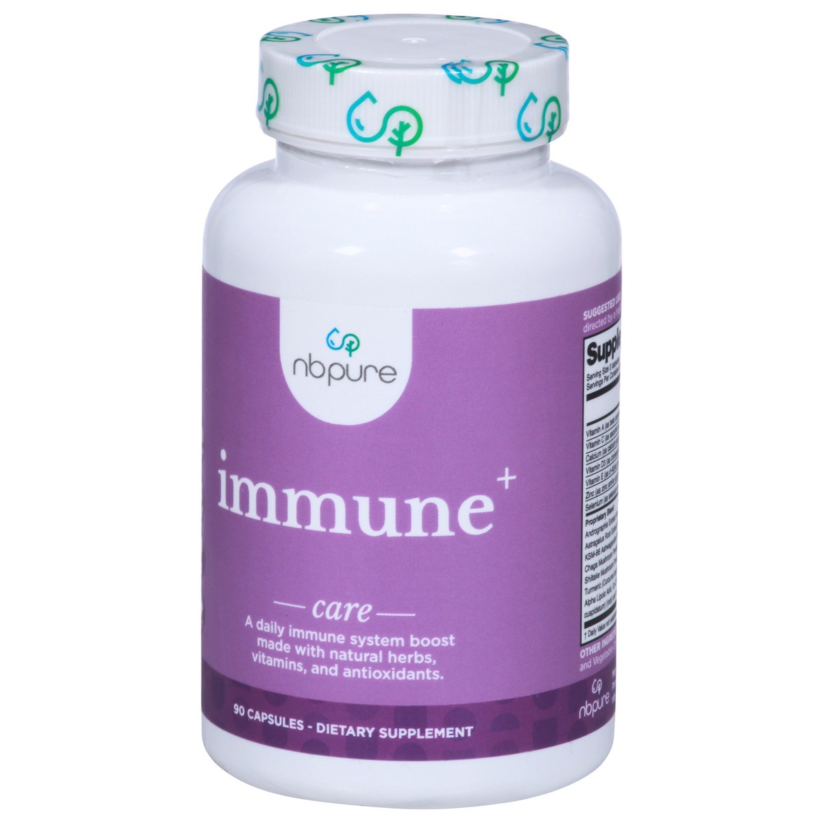 slide 3 of 9, NBPure Care Immune+ 90 Capsules, 90 ct