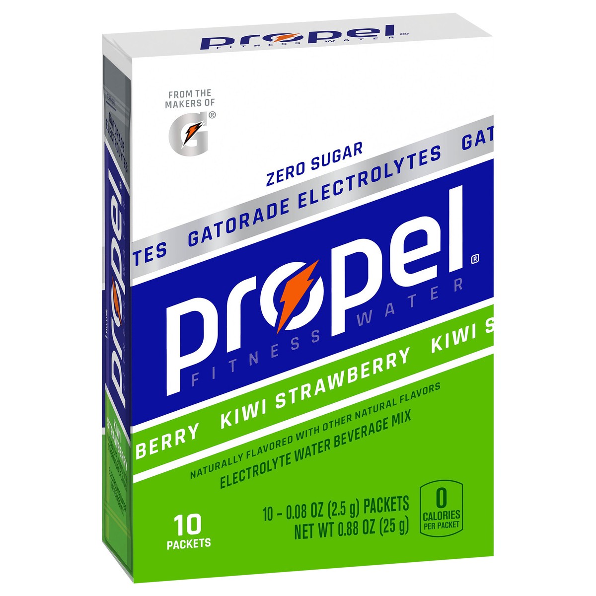 slide 7 of 8, Propel Electrolyte Water Beverage Mix, 10 ct