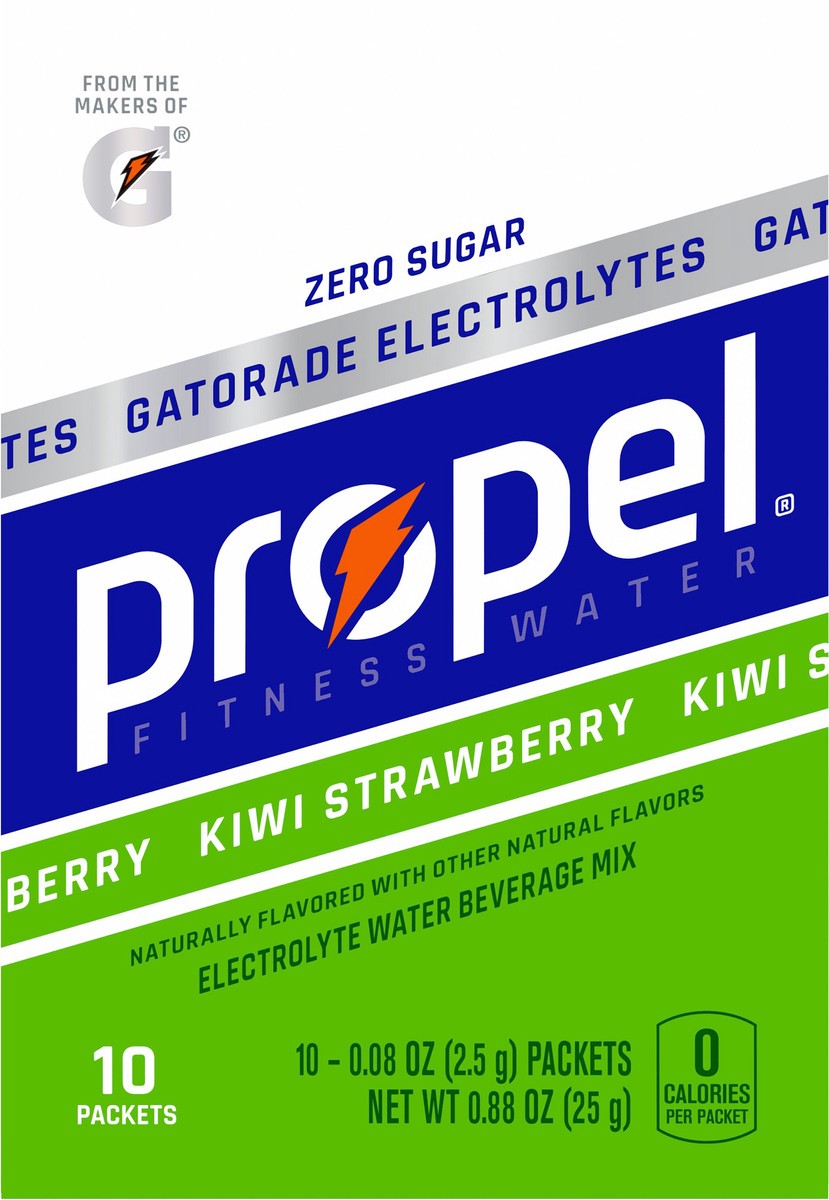 slide 3 of 8, Propel Electrolyte Water Beverage Mix, 10 ct