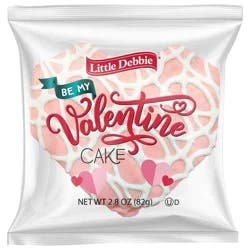 Snack Cakes, Little Debbie Snack Be My Valentine Cake (vanilla)